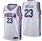 76ers 23 Jimmy Butler White Nike Swingman Jersey Dzhi,baseball caps,new era cap wholesale,wholesale hats